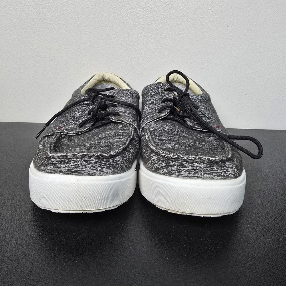 Twisted X Shoes Mens Size 11.5 Gray Casual Kicks Tie Comfort Boat MCA0036‎
